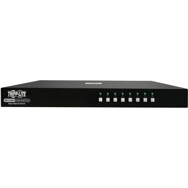Tripp Lite by Eaton Secure KVM Switch, 8-Port, Single Head, DVI to DVI, NIAP PP4.0, Audio, CAC, TAA - Image 3