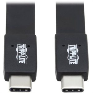 FLAT USB C CABLE 10GBPS 16 IN