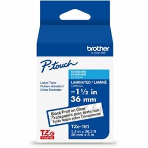 BLACK/CLEAR TAPE 36MM