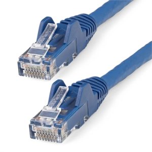 30' Blue LSZH CAT6 ETH Cable