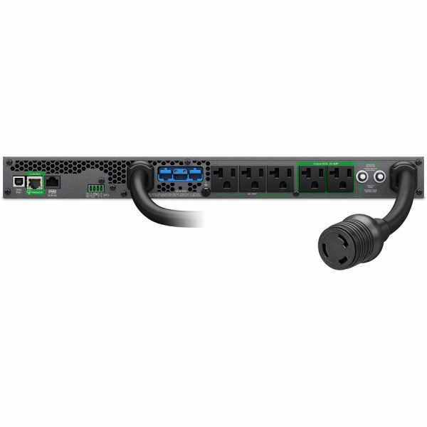 APC Smart-UPS Ultra On-Line, 2200VA, Lithium-ion, Rack/Tower 1U, 120V, 5x 5-20R, 1x L5-20R NEMA outlets, SmartConnect, Extended runtime, W/rail kit - Image 12