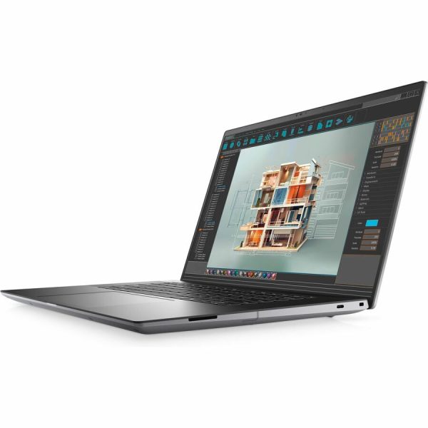 Dell Precision 5000 5690 16" Mobile Workstation - Full HD Plus - Intel Core Ultra 7 155H - vPro Technology - Intel Evo Platform - 32 GB - 512 GB SSD - English (US) Keyboard - Anodized Titan Gray - Image 4