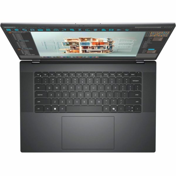 Dell Precision 5000 5690 16" Mobile Workstation - Full HD Plus - Intel Core Ultra 7 165H - vPro Technology - Intel Evo Platform - 32 GB - 512 GB SSD - English (US) Keyboard - Anodized Titan Gray - Image 4
