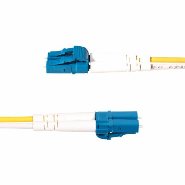 StarTech.com 2m (6.6ft) LC to SC (UPC) OS2 Single Mode Duplex Fiber Optic Cable, 9/125, 100G, Low Insertion Loss, LSZH Fiber Jumper Cord - Image 5