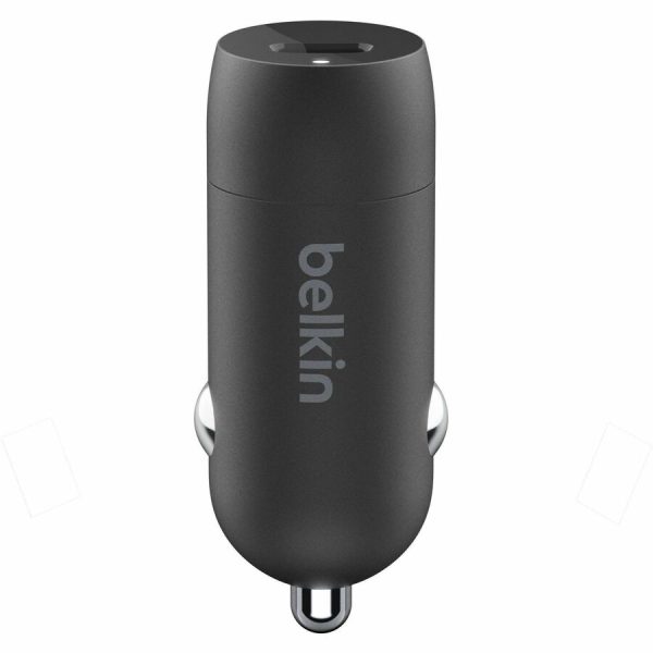 Belkin BoostCharge 30W USB-C Car Charger, Black - Image 2