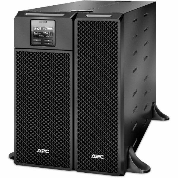 [TAA] APC Smart-UPS On-Line, 6kVA/6kW, Rack/Tower, 208V, 2x L6-20R+3x L6-30R NEMA outlets, Network Card+SmartSlot, Extended runtime, W/O rail kit, TAA - Image 2