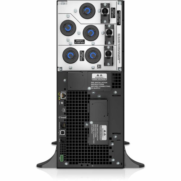 [TAA] APC Smart-UPS On-Line, 6kVA/6kW, Rack/Tower, 208V, 2x L6-20R+3x L6-30R NEMA outlets, Network Card+SmartSlot, Extended runtime, W/O rail kit, TAA - Image 4