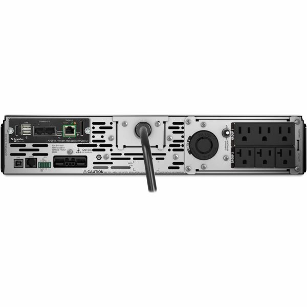 APC Smart-UPS X, Line Interactive, 2000VA, Rack/tower convertible 2U, 100V-127V, 3x 5-15R+3x 5-20R+1x L5-20R NEMA, NMC, Extended runtime - Image 4