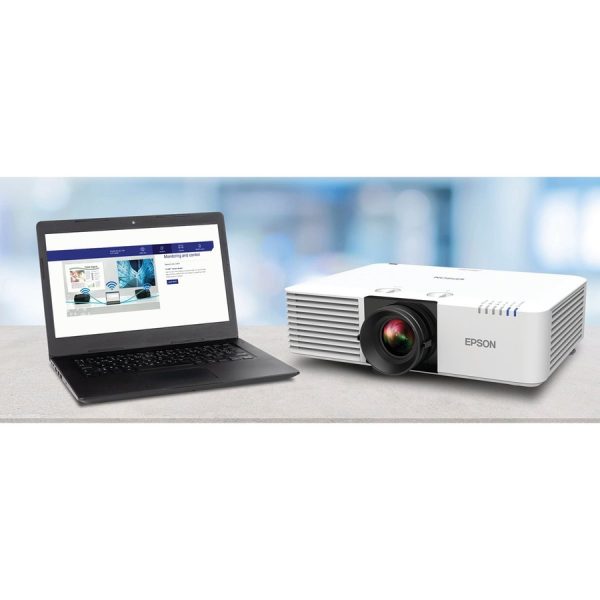 Epson PowerLite L570U 3LCD Projector - 16:10 - Ceiling Mountable - White - Image 7