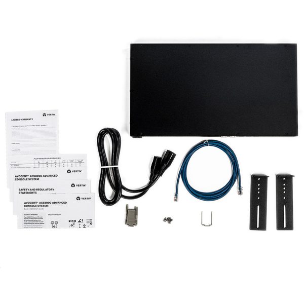 Vertiv Avocent 32-port ACS8000 Console System with single AC Power Supply, non-TAA - Image 2