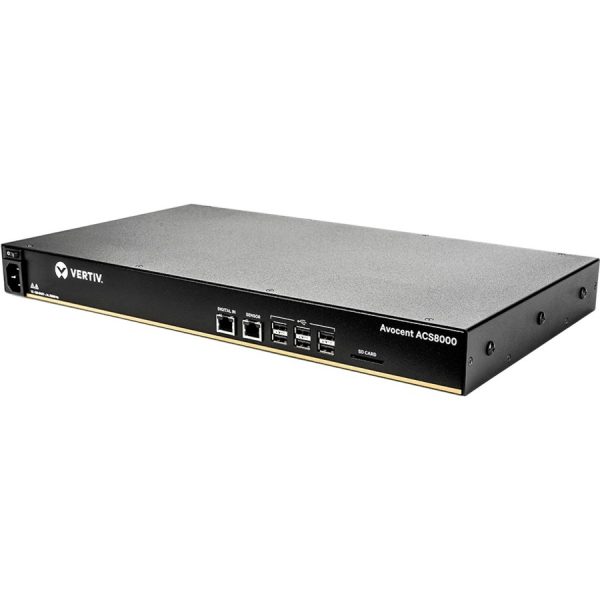 Vertiv Avocent 32-port ACS8000 Console System with single AC Power Supply, non-TAA - Image 8