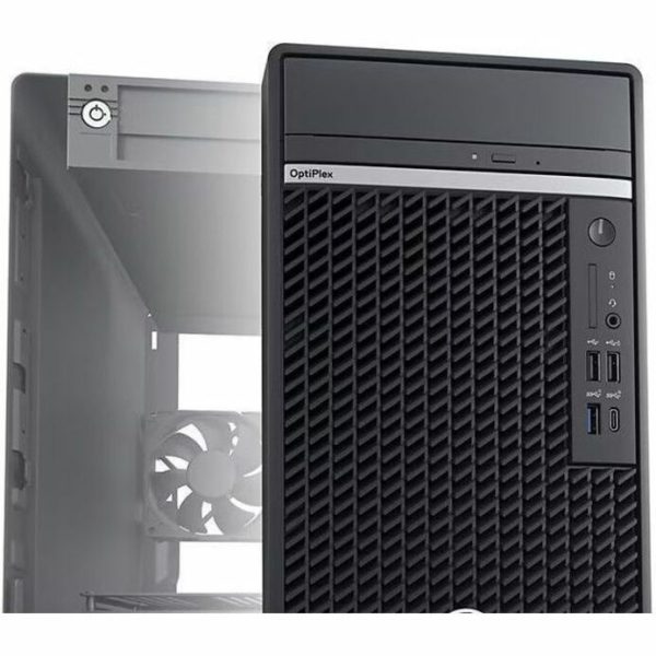 Dell OptiPlex 7000 7020 Plus Desktop Computer - Intel Core i9 14th Gen i9-14900 - vPro Technology - 64 GB - 1 TB SSD - Tower - Black - Image 6