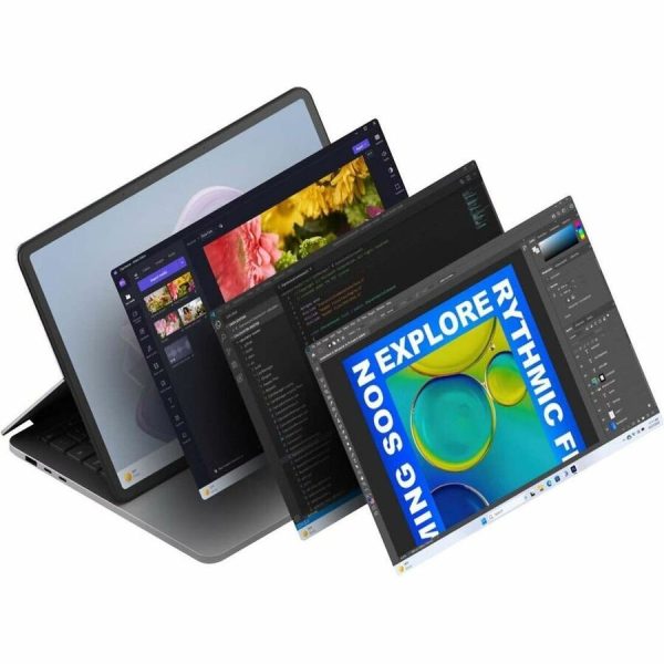 Microsoft Surface Laptop Studio 2 14.4" Touchscreen Convertible (Floating Slider) 2 in 1 Notebook - Intel Core i7 13th Gen i7-13700H - Intel Evo Platform - 16 GB - 512 GB SSD - English, French Keyboard - Platinum - Image 6