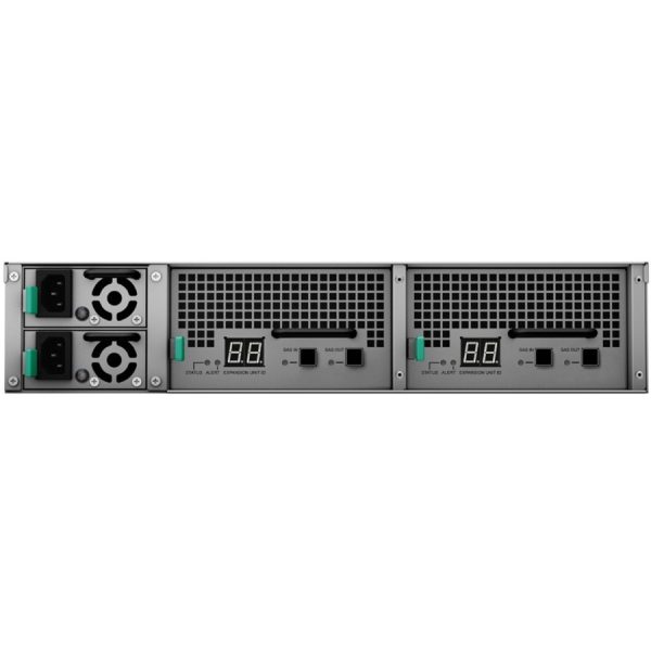 Synology RXD1219SAS Drive Enclosure Serial Attached SCSI (SAS) - Mini-SAS HD Host Interface - 2U Rack-mountable - Image 3