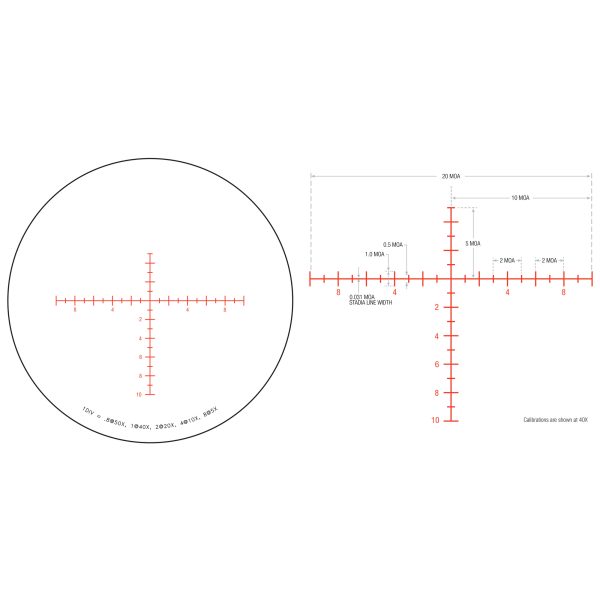 TRIJICON TENMILE 5-50X56 ELR MOA R/G - Image 4