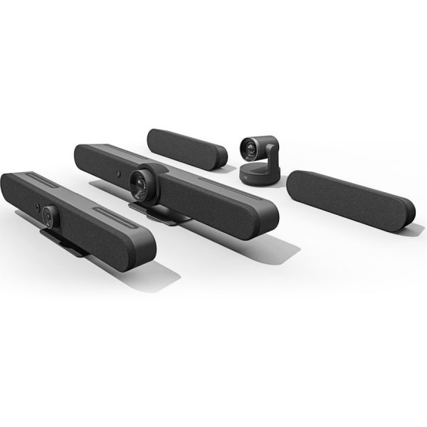 Logitech Rally Bar All-In-One Video Bar for Medium and Large Rooms, Graphite - Image 3