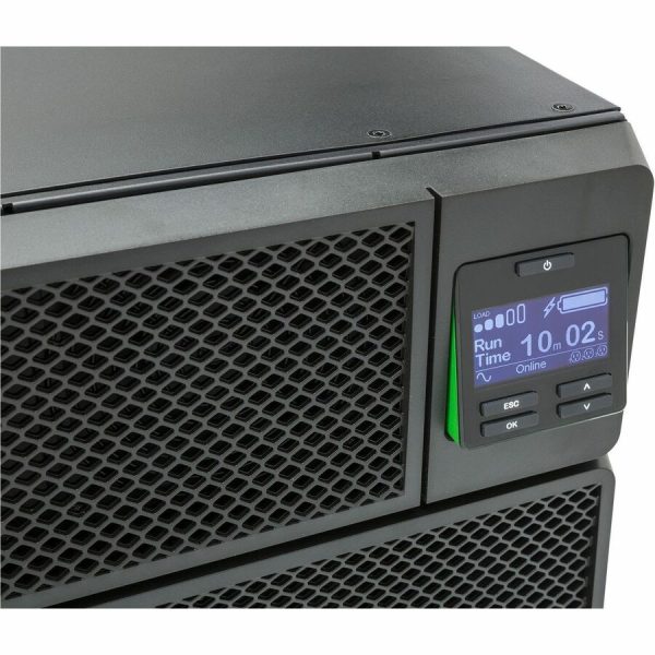 APC Smart-UPS On-Line, 5kVA, Rackmount 3U, 208V, 4x C13+4x C19 IEC outlets, Network Card+SmartSlot, Extended runtime, W/ rail kit - Image 8