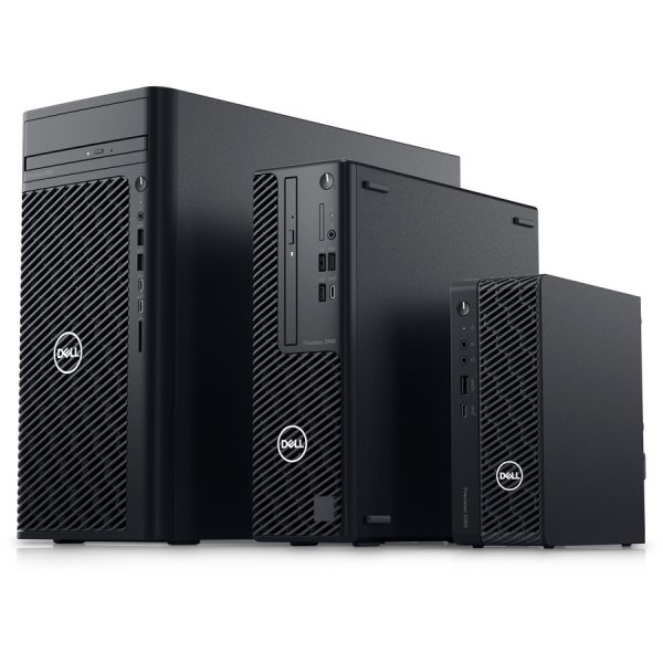 Dell Precision 3000 3460 Workstation - Core i7 14th Gen i7-14700 - vPro Technology - 32 GB - 512 GB SSD - Small Form Factor - Black - Image 2