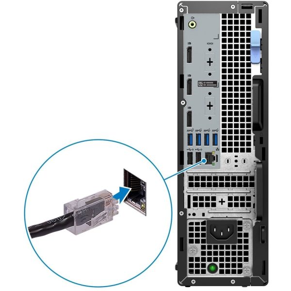 Dell Precision 3000 3460 Workstation - Core i7 14th Gen i7-14700 - vPro Technology - 32 GB - 512 GB SSD - Small Form Factor - Black - Image 9