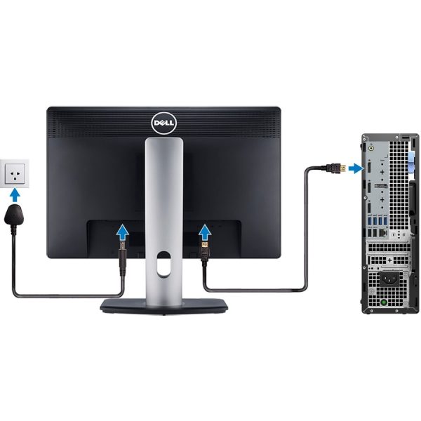 Dell Precision 3000 3460 Workstation - Core i7 14th Gen i7-14700 - vPro Technology - 32 GB - 512 GB SSD - Small Form Factor - Black - Image 10