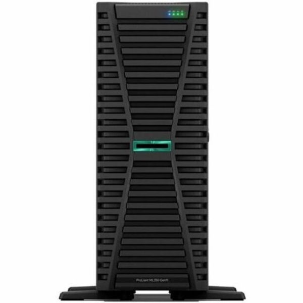 HPE SMART CHOICE ProLiant ML350 G11 4U Tower Server - 1 x Intel Xeon Gold 5416S 2 GHz - 64 GB RAM - 960 GB SSD - (2 x 480GB) SSD Configuration - Serial Attached SCSI (SAS), Serial ATA Controller - Image 4