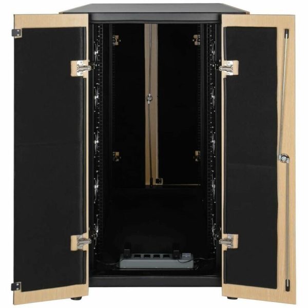 Eaton Tripp Lite Series SmartRack 24U Sound Proof Half-Height Rack Enclosure - Image 2