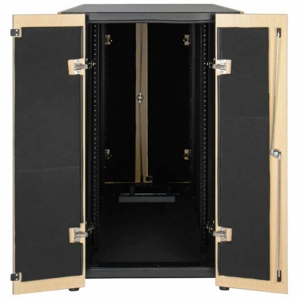 Eaton Tripp Lite Series SmartRack 24U Sound Proof Half-Height Rack Enclosure - Image 4