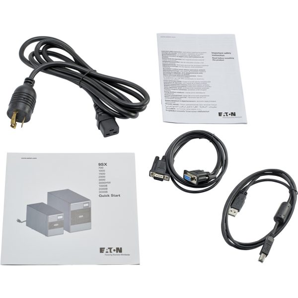 Eaton 9SX 3000VA 2700W 120V Online Double-Conversion UPS - Hardwired In/Out, Cybersecure Network Card Option, Extended Run, Tower - Image 2