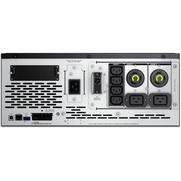 APC Smart-UPS X, Line Interactive, 3kVA, Rack/tower convertible 4U, 100V-127V, 6x 5-15R+3x 5-20R+1x L5-30R NEMA, NMC, Extended runtime, Short depth - Image 7