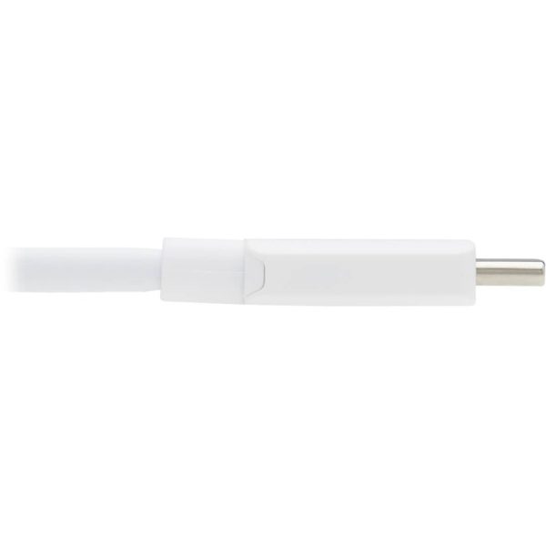 Eaton Tripp Lite Series USB-C to HDMI Adapter Cable (M/M), 4K, 4:4:4, Thunderbolt 3 Compatible, White, 6 ft. (1.8 m) - Image 5