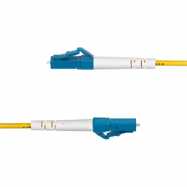 StarTech.com 1m (3.3ft) LC to LC (UPC) OS2 Single Mode Simplex Fiber Optic Cable, 9/125, 40G/100G, Low Insertion Loss, LSZH Jumper Cord - Image 3