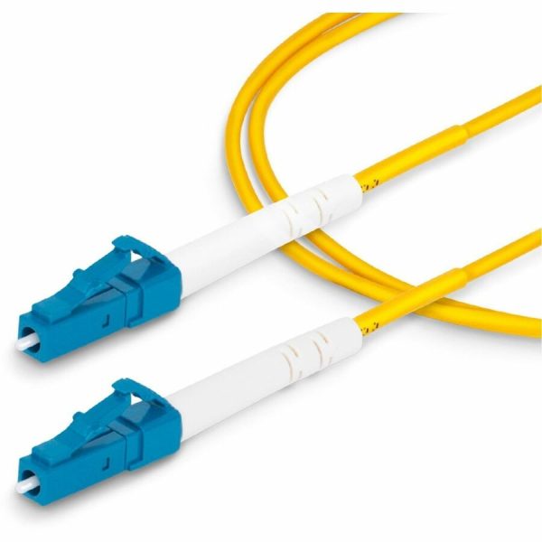 StarTech.com 1m (3.3ft) LC to LC (UPC) OS2 Single Mode Simplex Fiber Optic Cable, 9/125, 40G/100G, Low Insertion Loss, LSZH Jumper Cord - Image 5
