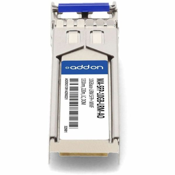 AddOn Cisco Meraki MA-SFP-10GB-LRM Compatible TAA Compliant 10GBase-LRM SFP+ Transceiver (MMF, 1310nm, 220m, LC, DOM) - Image 4