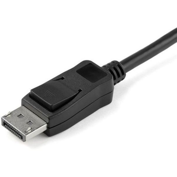StarTech.com 6ft (2m) HDMI to DisplayPort Cable 4K 30Hz - Active HDMI 1.4 to DP 1.2 Adapter Cable with Audio - USB Powered Video Converter - Image 3