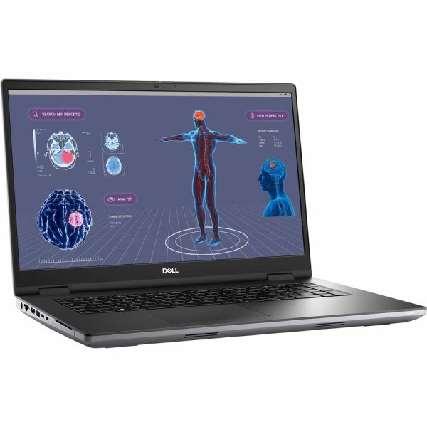 Dell Precision 7000 7780 17.3" Mobile Workstation - Full HD - Intel Core i9 13th Gen i9-13950HX - vPro Technology - 64 GB - 1 TB SSD - English (US) Keyboard - Aluminum Titan Gray - Image 2