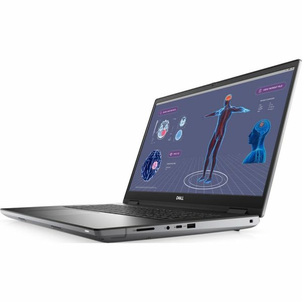 Dell Precision 7000 7780 17.3" Mobile Workstation - Full HD - Intel Core i9 13th Gen i9-13950HX - vPro Technology - 64 GB - 1 TB SSD - English (US) Keyboard - Aluminum Titan Gray - Image 3