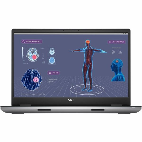 Dell Precision 7000 7780 17.3" Mobile Workstation - Full HD - Intel Core i9 13th Gen i9-13950HX - vPro Technology - 64 GB - 1 TB SSD - English (US) Keyboard - Aluminum Titan Gray - Image 4