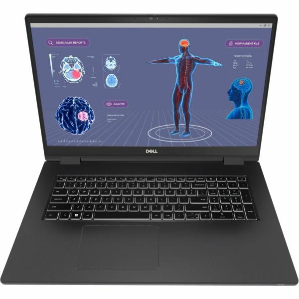 Dell Precision 7000 7780 17.3" Mobile Workstation - Full HD - Intel Core i9 13th Gen i9-13950HX - vPro Technology - 64 GB - 1 TB SSD - English (US) Keyboard - Aluminum Titan Gray - Image 9