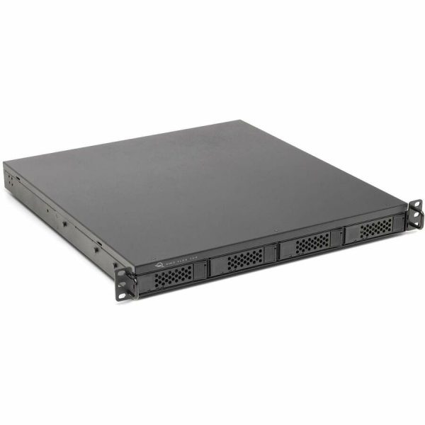 OWC 64TB Flex 1U4 Thunderbolt (40Gb/s) HDD Storage, Docking, And PCIe Expansion 1U Rackmount Solution