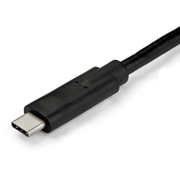 StarTech.com 3ft/1m USB C to VGA Cable - 1920x1200/1080p USB Type C DP Alt Mode to VGA Video Monitor Adapter Cable -Works w/ Thunderbolt 3 - Image 2