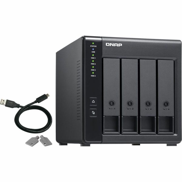 QNAP 4 Bay USB Type-C Direct Attached Storage with Hardware RAID - Image 2
