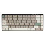 Azio CSG20404 Cascade Slim Bluetooth and USB Mechanical Computer Keyboard, Hot-Swappable Switches, Backlit, Forest Dark