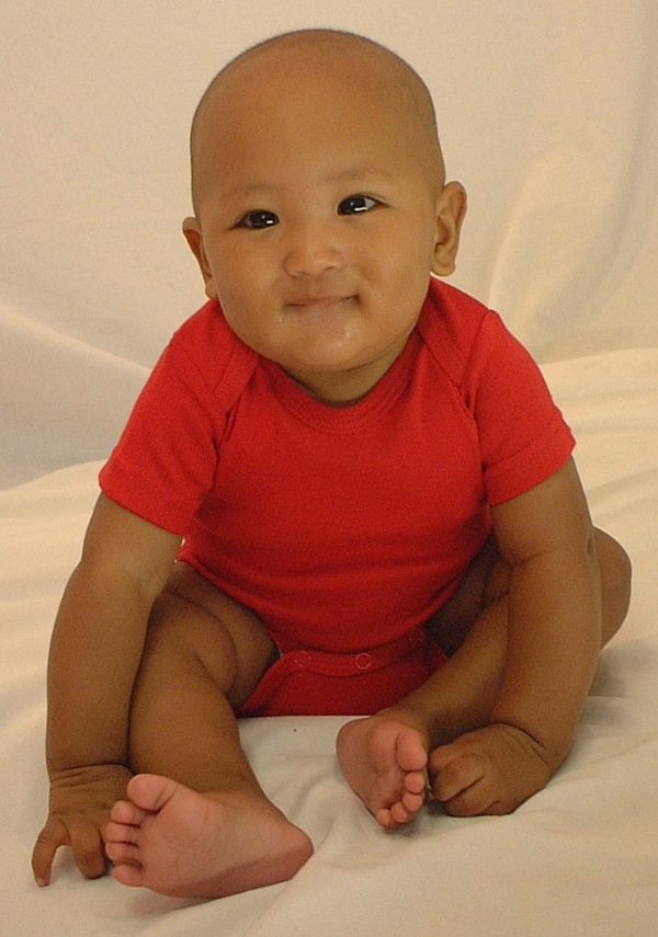 Red Bodysuit Onezies (pack Of 5) Ls_0153 - Image 2