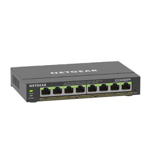 8 Port GB HP PoE Smart Plus