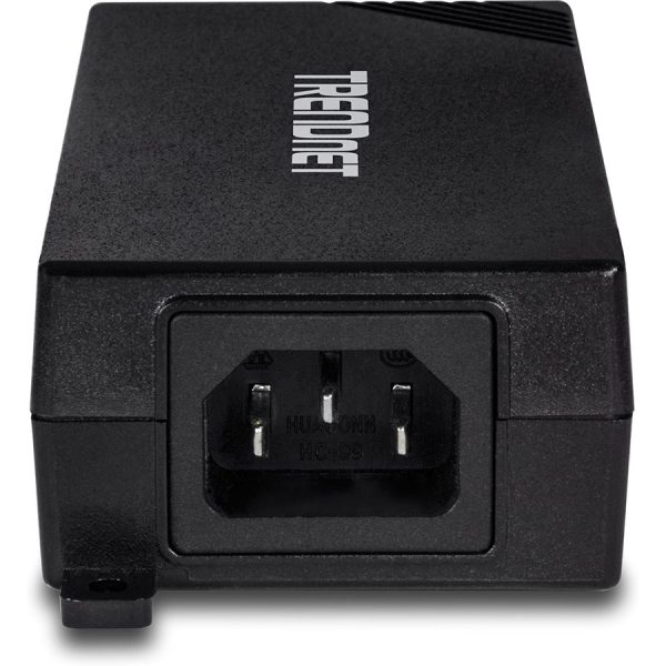 TRENDnet Gigabit Power Over Ethernet Plus Injector, Converts Non-Poe Gigabit To Poe+ Or PoE Gigabit, Supplies PoE (15.4W) Or PoE+ (30W) Power Network Distances Up To 100M (328 ft.), Black, TPE-115GI - Image 9