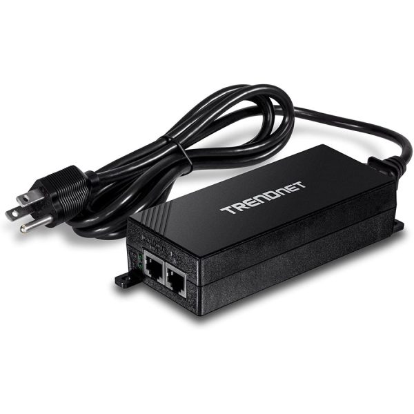 TRENDnet Gigabit Power Over Ethernet Plus Injector, Converts Non-Poe Gigabit To Poe+ Or PoE Gigabit, Supplies PoE (15.4W) Or PoE+ (30W) Power Network Distances Up To 100M (328 ft.), Black, TPE-115GI - Image 10