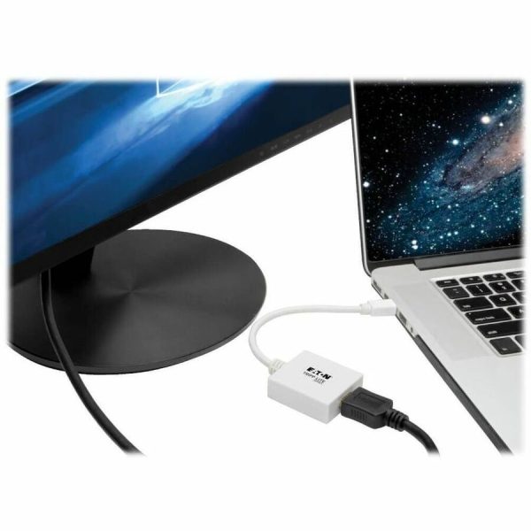 Eaton Tripp Lite Series Mini DisplayPort to HDMI Adapter Cable (M/F), 6 in. (15.2 cm), TAA - Image 2