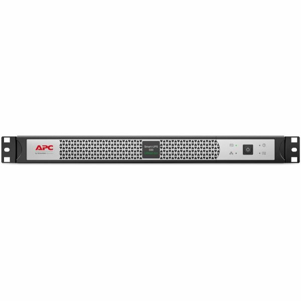 APC Smart-UPS, Line Interactive, 500VA, Lithium-ion, Rackmount 1U, 120V, 4x NEMA 5-15R outlets, SmartConnect Port, Short Depth - Image 3