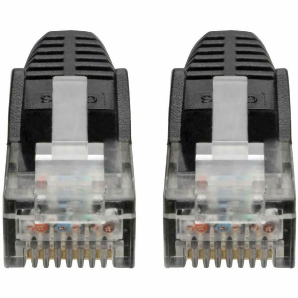 Eaton Tripp Lite Series Cat6 Gigabit Snagless Molded (UTP) Ethernet Cable (RJ45 M/M), PoE, Black, 7 ft. (2.13 m) - Image 3