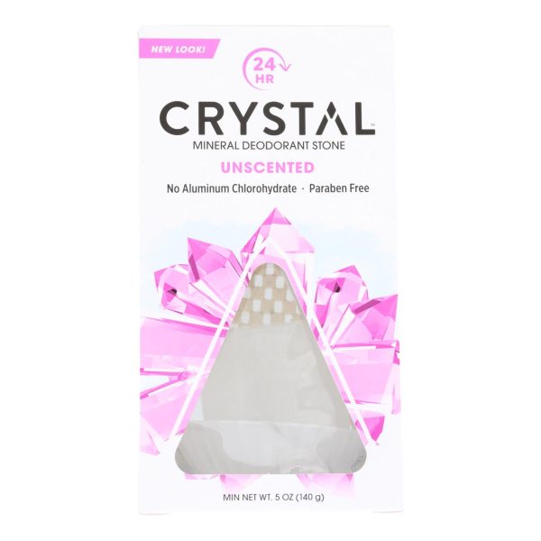 Crystal - Min Deodorant Stone Unscented - 1 Each 1-5 OZ